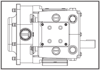 ZP2 Series in upper-mount configuration