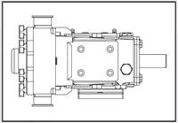 ZP2 Series in left-handed side-mount configuration