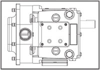 ZP2 Series in lower-mount configuration