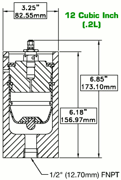 Sentry XP 12 Cubic Inch Dampener
