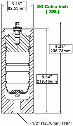 Sentry XP 24 Cubic Inch Dampener